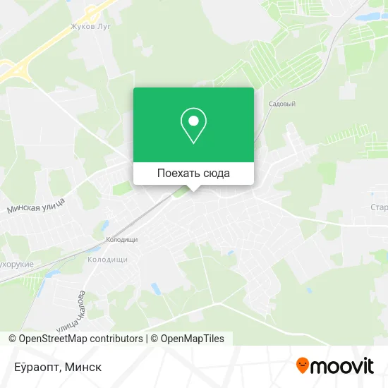 Карта Еўраопт