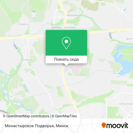 Карта Монастырское Подворье