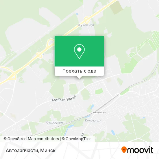 Карта Автозапчасти