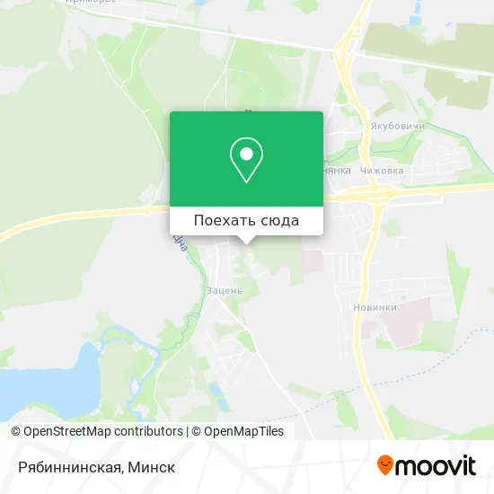 Карта Рябиннинская