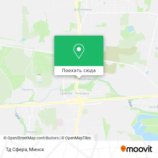 Карта Тд Сфера