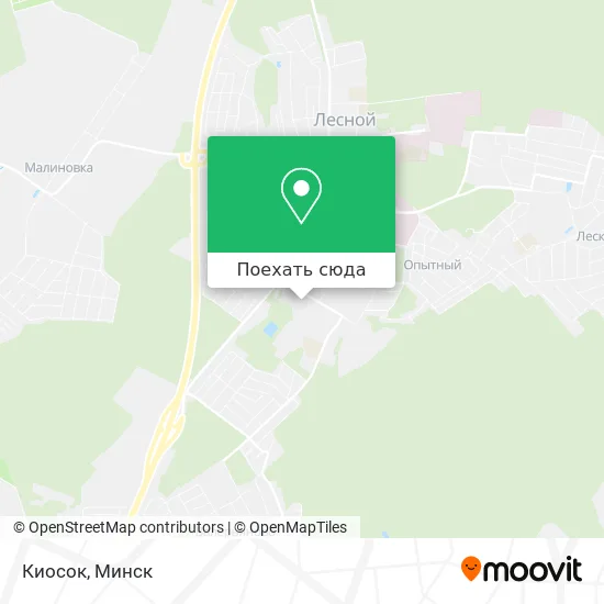 Карта Киосок
