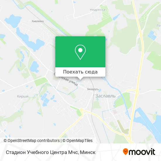 Карта Стадион Учебного Центра Мчс