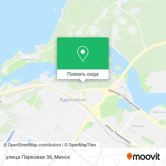 Карта улица Парковая 3б