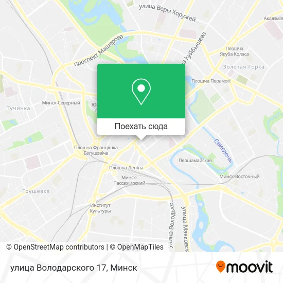 Карта улица Володарского 17