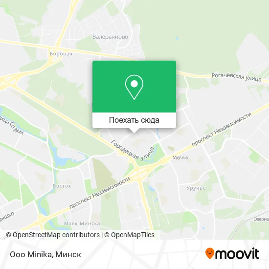Карта Ooo Minika