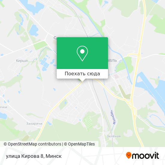 Карта улица Кирова 8