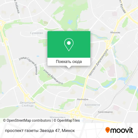 Карта проспект газеты Звезда 47