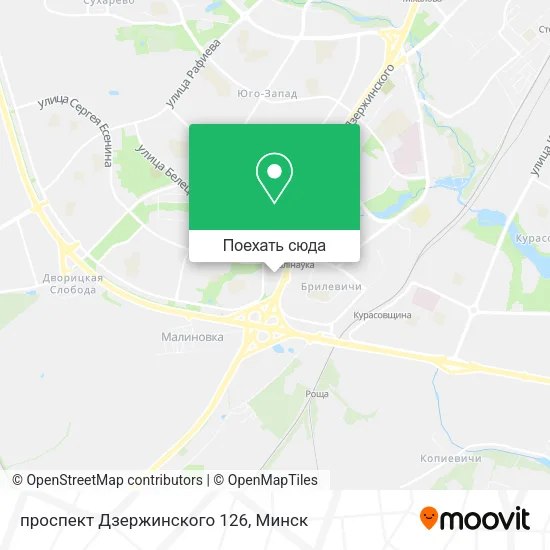 Карта проспект Дзержинского 126