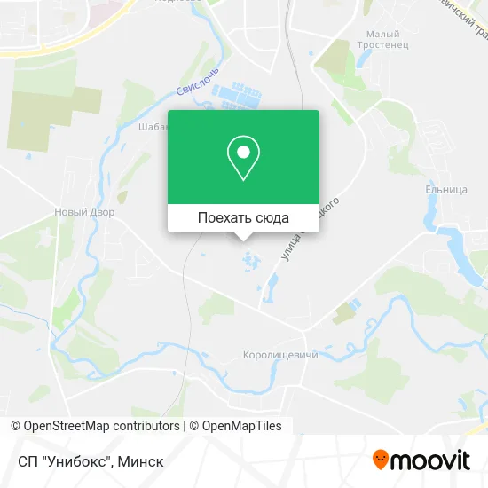 Карта СП "Унибокс"