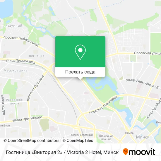 Карта Гостиница «Виктория 2» / Victoria 2 Hotel