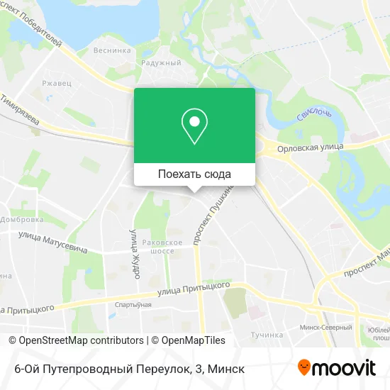 Карта 6-Ой Путепроводный Переулок, 3
