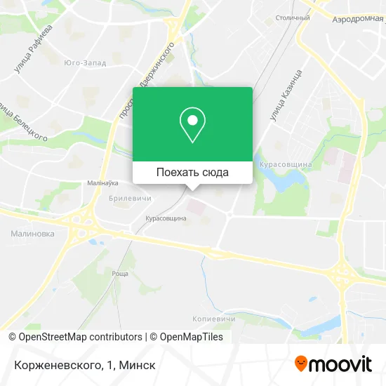 Карта Корженевского, 1