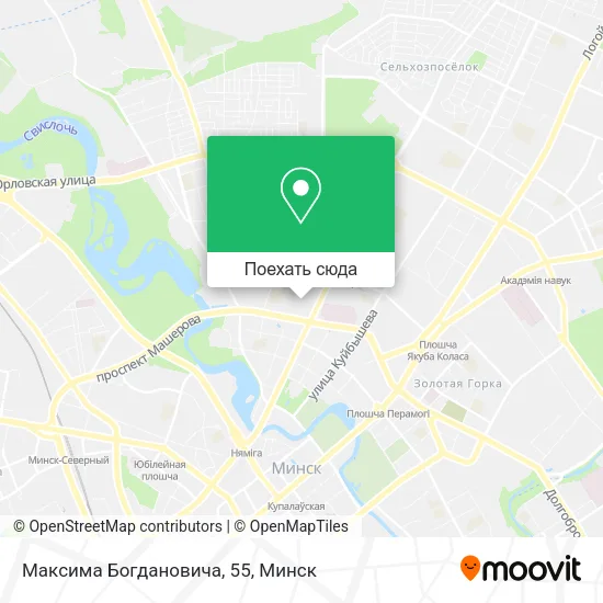 Карта Максима Богдановича, 55