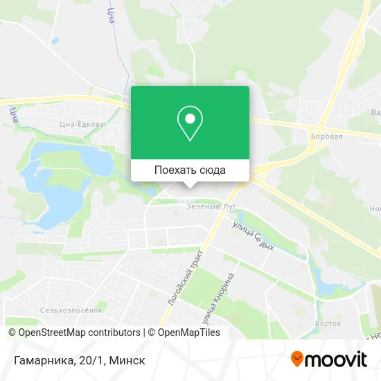 Карта Гамарника, 20/1