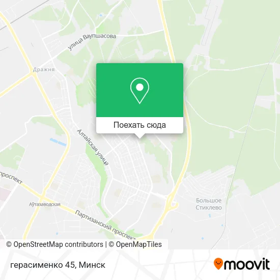 Карта герасименко 45