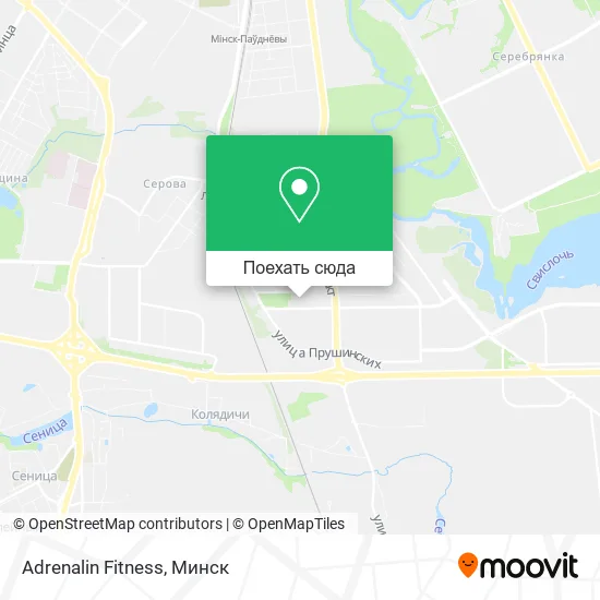 Карта Adrenalin Fitness