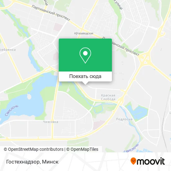 Карта Гостехнадзор