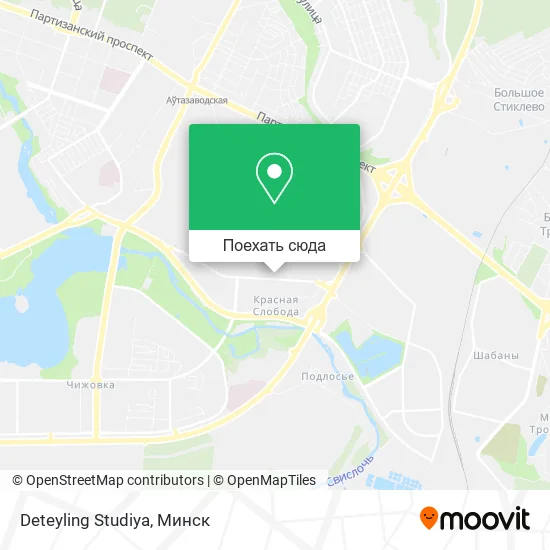 Карта Deteyling Studiya