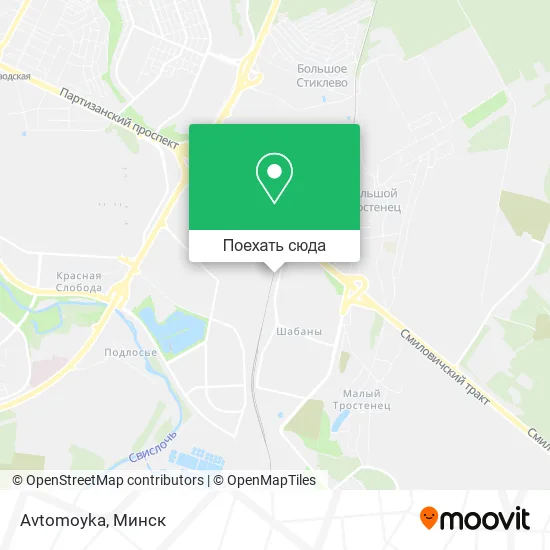 Карта Avtomoyka