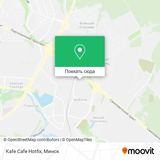 Карта Kafe Cafe Hotfix