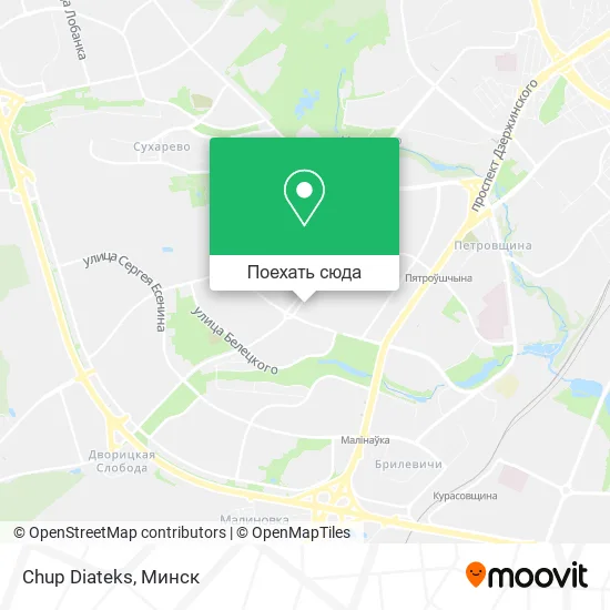 Карта Chup Diateks