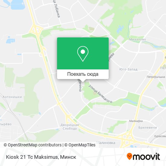 Карта Kiosk 21 Tc Maksimus