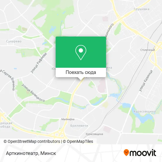 Карта Арткинотеатр