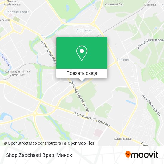 Карта Shop Zapchasti Bpsb