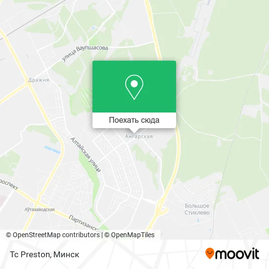 Карта Tc Preston