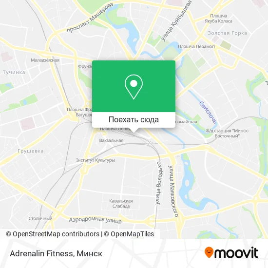 Карта Adrenalin Fitness