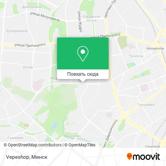 Карта Vepeshop