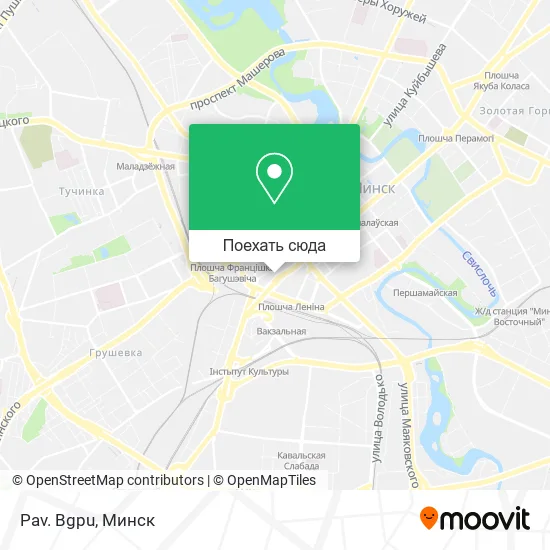 Карта Pav. Bgpu