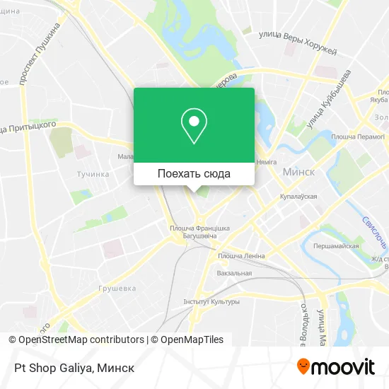 Карта Pt Shop Galiya