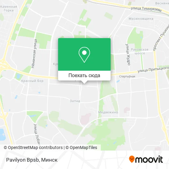 Карта Pavilyon Bpsb