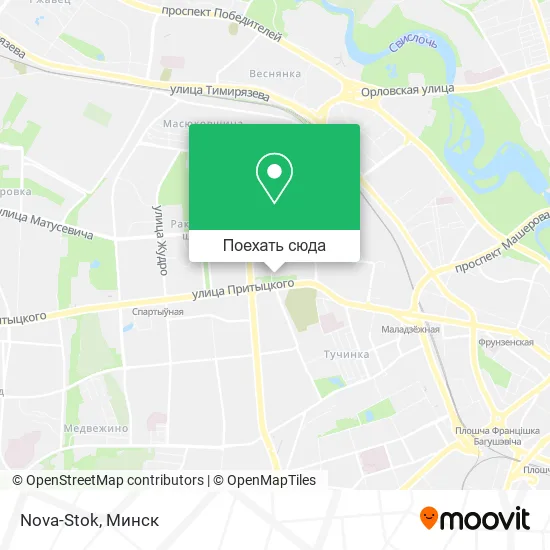 Карта Nova-Stok