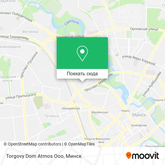 Карта Torgovy Dom Atmos Ooo