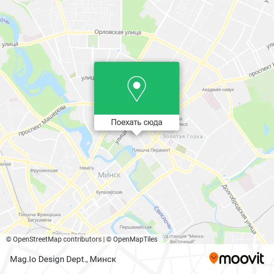 Карта Mag.Io Design Dept.
