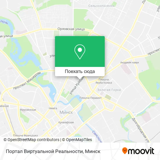 Карта Портал Виртуальной Реальности
