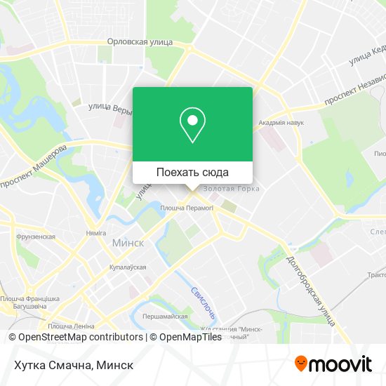 Карта Хутка Смачна