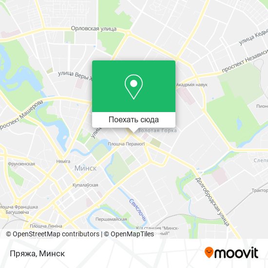 Карта Пряжа