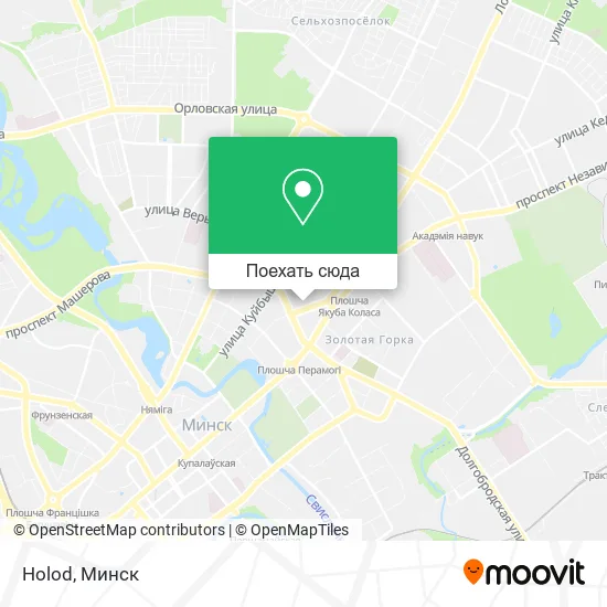 Карта Holod