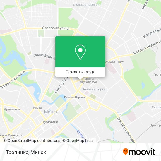 Карта Тропинка