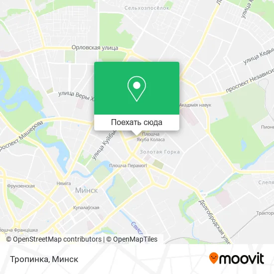Карта Тропинка