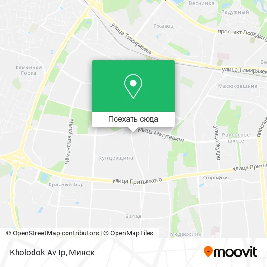 Карта Kholodok Av Ip
