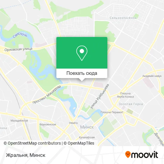 Карта Жральня