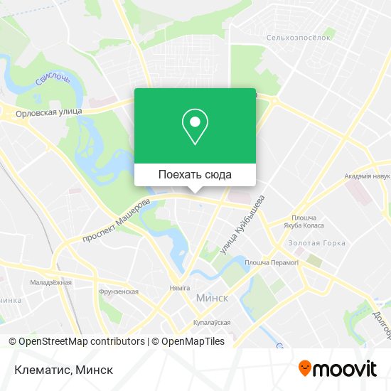 Карта Клематис