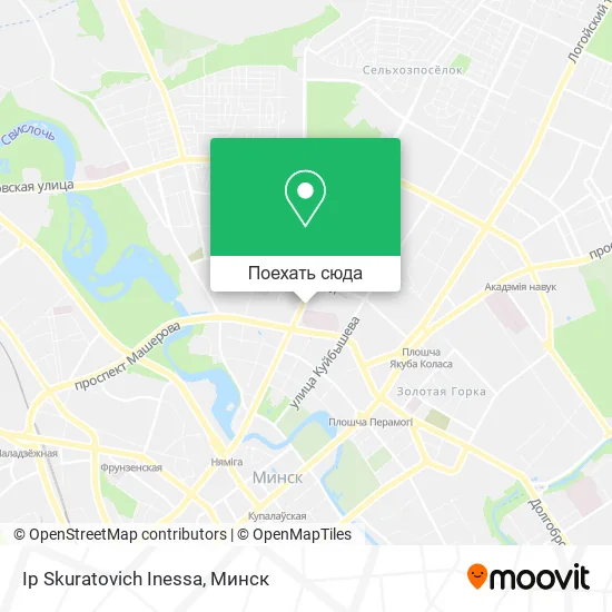 Карта Ip Skuratovich Inessa