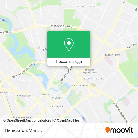 Карта Пинкертон