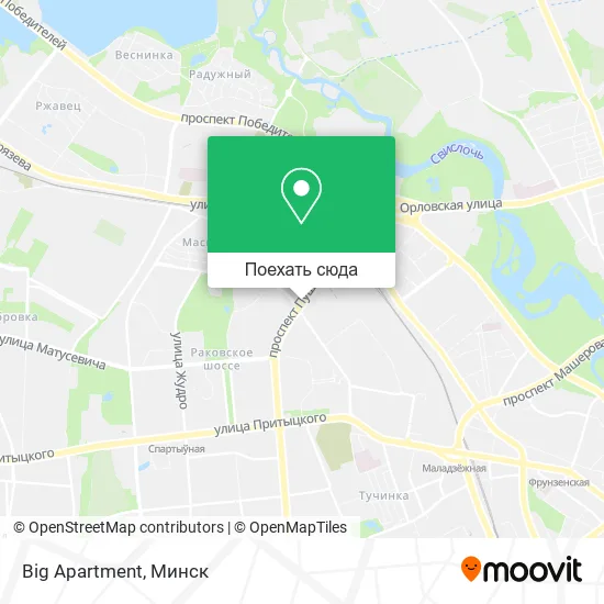 Карта Big Apartment